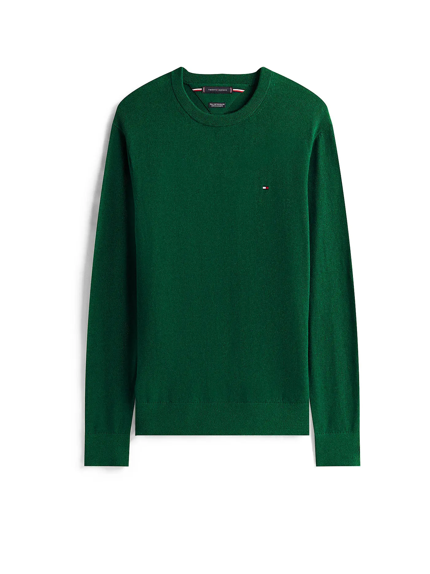 TOMMY HILFIGER | Pullover | dunkelgrün